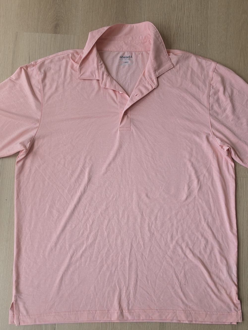 Head Men’s Light Pink Polo Shirt